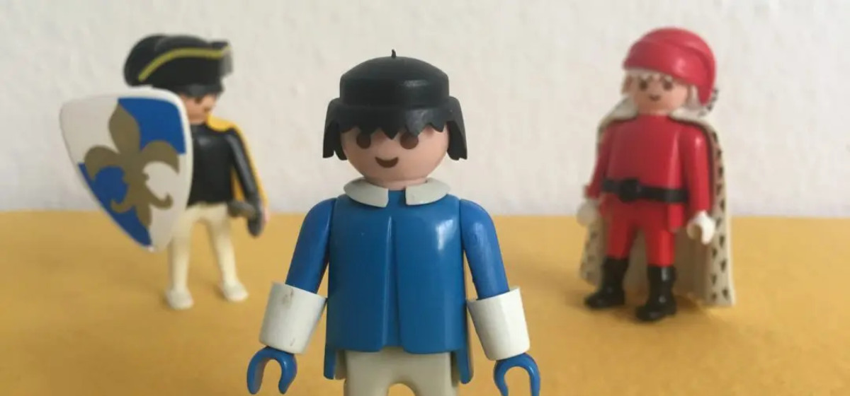 Dramadreieck 3 Playmobil Figuren